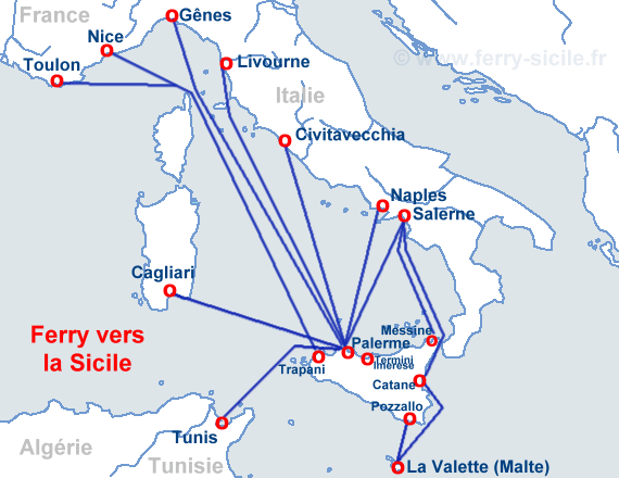 ferry Naples Palerme